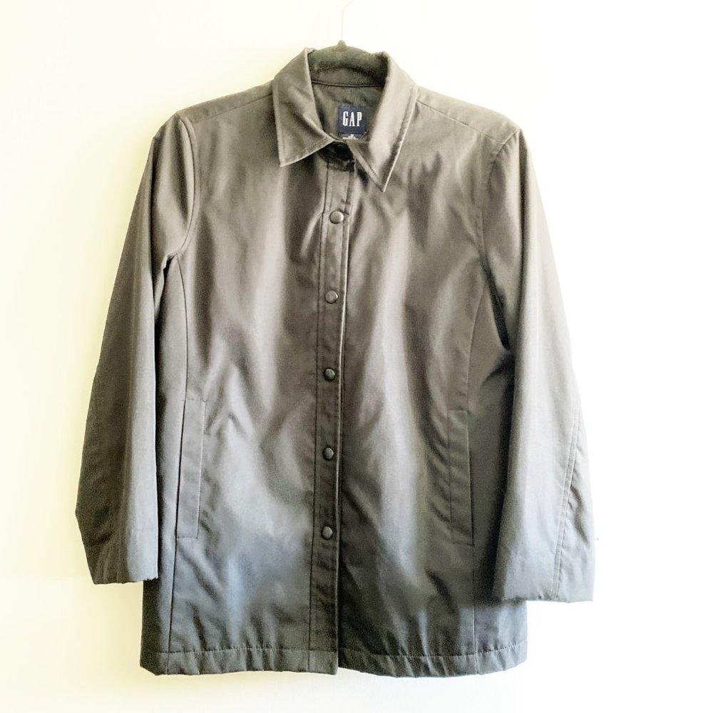Black Fall / Spring Jacket From Gap Size Small - image 3